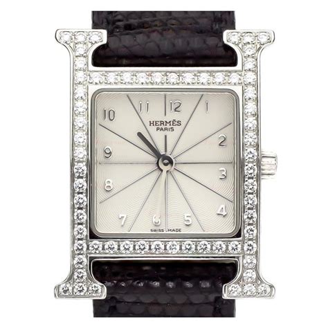 hermes h diamond watch|authenticate Hermes watch.